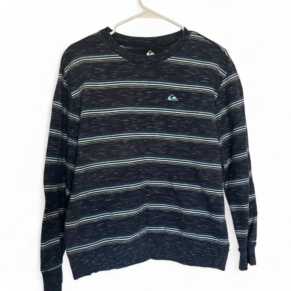 Quiksilver Men's Blue and Navy Jumper